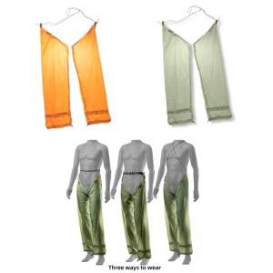 매듭 초경량 야외 레인 팬츠  양면 실리콘 등산 하이킹 방수 다기능 20D 나일론 레인 팬츠