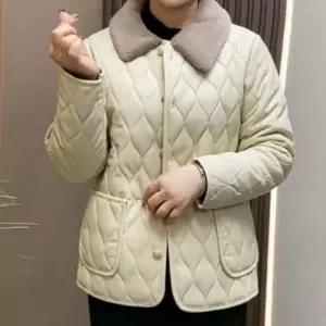 [라일리여성의류] Rly 카라 여성 퀼팅 패딩 엄마퍼 여성 퀼팅 점퍼 중