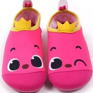 R64 핑크퐁 윙크 입체 아쿠아슈즈 여아 물놀이 수영장