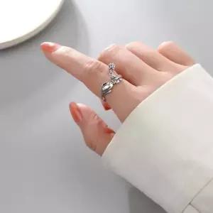 잉어연꽃 행운반지 비단잉어반지 새해반지 연꽃반지