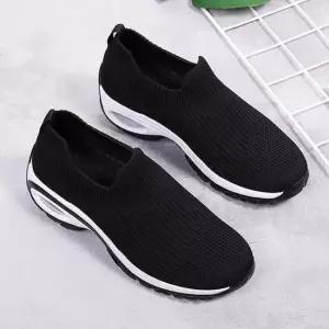 스니커즈 여성 메쉬 에어 워킹화 슬립온 풋텐 서서 경량