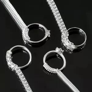 반지 사이즈 호수 줄이기 실리콘 스프링 원형 3mm 반지이너밴드 반지굵기조절 반지수리