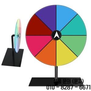 프라이즈 휠 스핀 스피너 게임 컬러 룰렛 헤비 듀티 편집 가능한 경품용 테이블탑