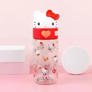 산리오 헬로키티 입체 피규어 물통 500ml WDB867B