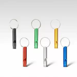 호신용 호루라기 열쇠고리 호각 키링