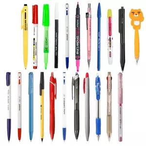 유성 볼펜(타)12자루 제트스트림 모나미 153 캠퍼스 중성펜 동아 문화 3색 멀티펜 0.5 0.7mm 볼펜심