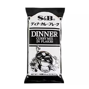 S&B 디너카레 믹스 인 후레이크 1kg