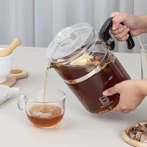 내열 유리약탕기 3.0L 주전자/중탕기/유리포트/티포트