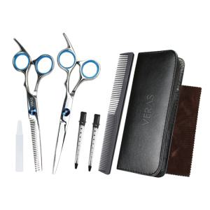 베라스 미용가위 풀세트 헤어컷 틴닝가위 숱가위