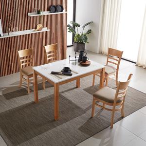 동서가구 캐빈 식탁 세트 2탄 묶음딜 2인/4인 / 4인용식탁 2인용 원목 테이블 카페 식당 의자 다이닝테이블