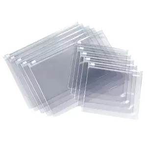투명 PVC 슬라이드지퍼백 32X25 10장