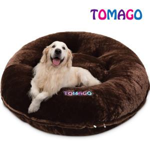 [토마고] 초대형 애견방석 마약 침대 대형견 도넛 4XL