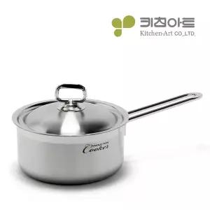 키친아트 스테인레스 인덕션쿠커 18cm 편수냄비
