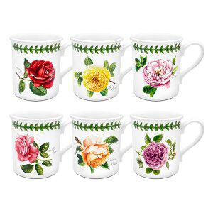 [포트메리온]보타닉로즈 블랙퍼스트머그6p