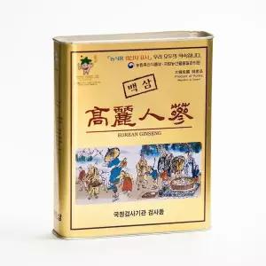 농협 금산인삼 6년근1등25편 건삼 피부직삼 말린 건 인삼 골드캔 300g