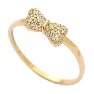 [다미젬] 14k 쿠아 리본 반지 (S2123380)