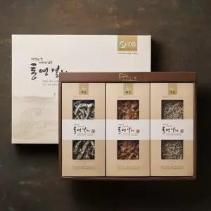 [작심밀도]산지직송 통영해 통영멸치 선물세트 3종 2호 세멸 대멸 꼴뚜기
