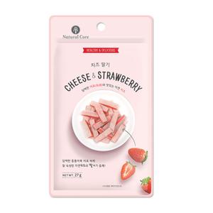 [네츄럴코어] 네츄럴코어 치즈딸기 27g 강아지간식