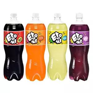 일화 탑씨 1.5L x 12펫(오렌지 포도 파인 콜라) / 슬러시 탄산음료 음료수