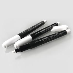 [문구티쳐] 문화 하양마카펜 M(미디움) 지속력이 뛰어난 다용도 마카펜