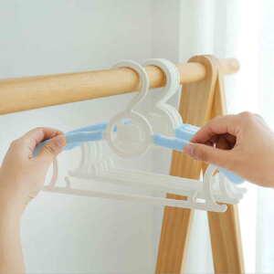 길이가 조절되는 곰돌이 아기옷걸이 유아옷걸이(5개입)