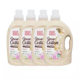 슈가버블 섬유유연제 스노우코튼3LX4개