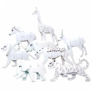 주주 동물 (색칠하기)