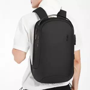 BANGE 15인치 백팩 USB 충전포트 도난방지 장치 방수 백팩 7225