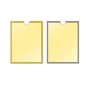 알림 벽부착용 투명 A4 꽂이판 PC 게시판 포켓 인포프레임 뒷판없음