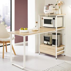 확장형 식탁 겸용 렌지대 테이블 2인용식탁 주방수납장 선반 책상 틈새수납장 책상