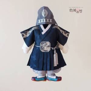 한복은정 퓨전 고급 곤룡포 남아 개량 생활 한복(1~16호) 돌 아기 유아 아동 남자 어린이 주니어 여름 설빔