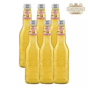 [보라티알] 갈바니나 유기농 오렌지 355ml x 6개 /탄산음료