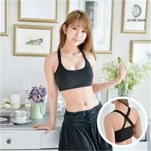 [오노마] ONM 스포츠브라 노와이어 브라 두줄엑스탑 탱크탑 브라탑 (S8116889)