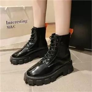 [오노마]ONM 여성 블랙 잉클 발목 끈워커 봄슈즈 여행 단화 코디 (S8120812)