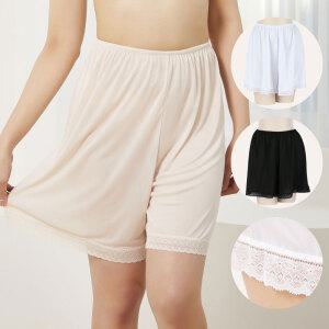 국산 인견 레이스 훌라 치마 슬립 3부 5부 속바지