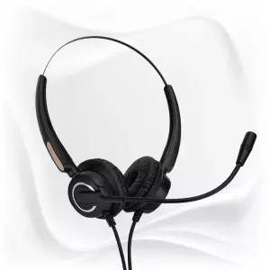 RT-385 콜센터헤드셋 상담원 전화 화상회의 노트북 스마트폰