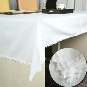 [텐바이텐]화이트 레이스 테이블보