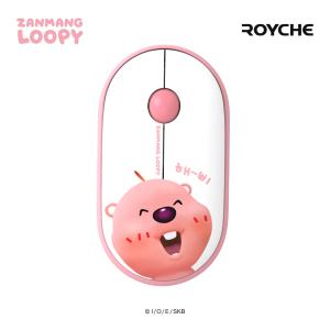 로이체 잔망루피 멀티페어링 무소음 블루투스 무선 마우스 / MAC 호환