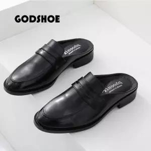 [갓슈] 에솨이 소가죽페니 블로퍼 구두슬리퍼 남성구두 (S6443134)