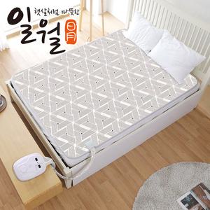 2026년형 일월 EMF인증 온수매트 미로 퀸 2인용 온열매트