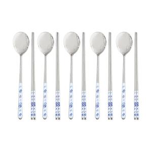 [대구백화점] [코렐(Corelle)]코렐 코디네이츠 수저5벌(블루베리)