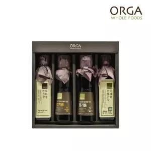 [올가] ORGA 참기름 간장 선물세트 2호