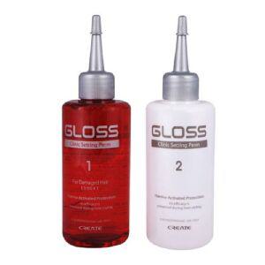 셋팅펌 150ml+150ml 손상모용 파마약 헤어 스타일링 헤어스타일링 미용실 미용실용품 스타일 머리스타일