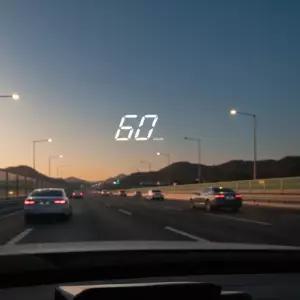 오토크루 USB에 바로꼽는 GPS HUD 헤드업디스플레이 M1