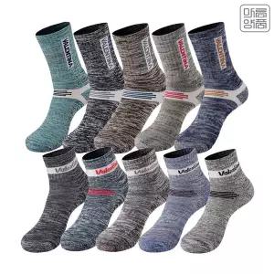 [하프클럽/텐제로]남녀등산양말10족세트장목5족+중목5족스포츠양말