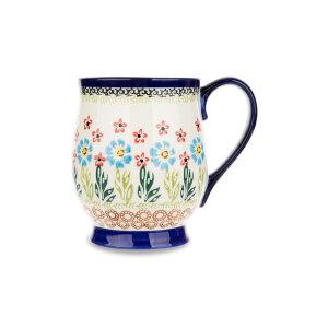 블루밍가든 로맨틱플라워 크래프츠 머그 400ml 베로니카 W503, 1개