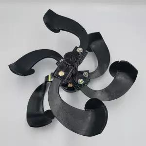 아세아 관리기 로타리 스푼날 구굴기 6발 좌우세트 고랑48cm