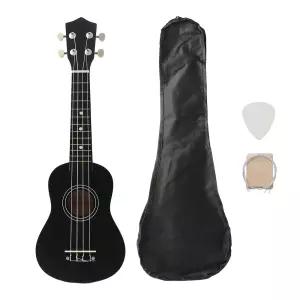 올참피나무 소프라노 우쿨렐레 풀세트(4종)(블랙)
