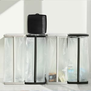 재활용 봉투 가정용 분리수거통 사무실 쓰레기봉투 거치대 뚜껑형