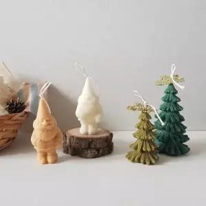 [텐바이텐][무료선물포장] 산타캔들 크리스마스 오브제 연말 선물